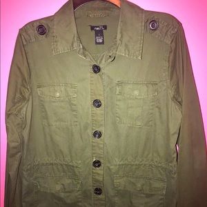Rue 21 Green Fashion Jacket size Large